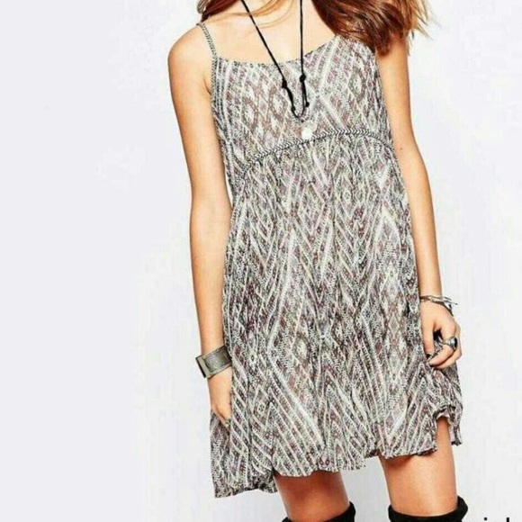 Free People Periscopes In the Sky Dress, L - BNWOT - Picture 2 of 5